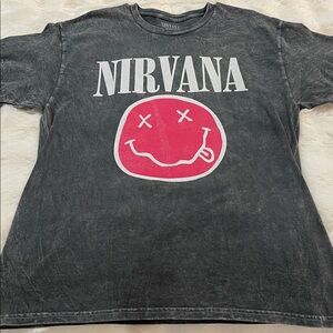 Nirvana Live '93 Concert Graphic Shirt
